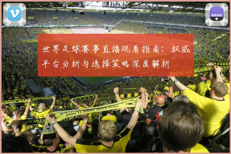 世界足球赛事直播观看指南:权威平台分析与选择策略深度解析